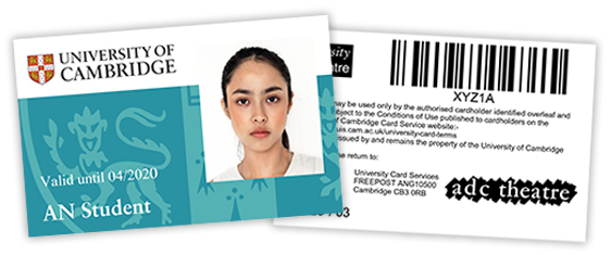 Sample University Card